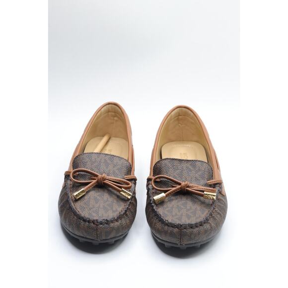 Michael Kors Women's Juliette Moc, Brown/Black, 7 - Picture 5 of 5